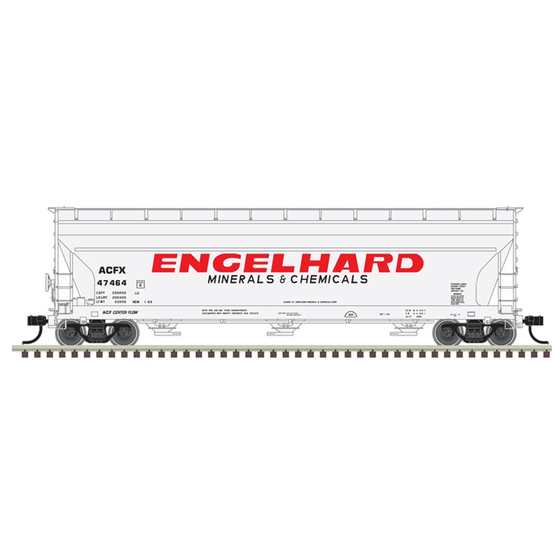 Atlas 20006935 HO Engelhard ACF 4650 Centerflow Hopper #47471