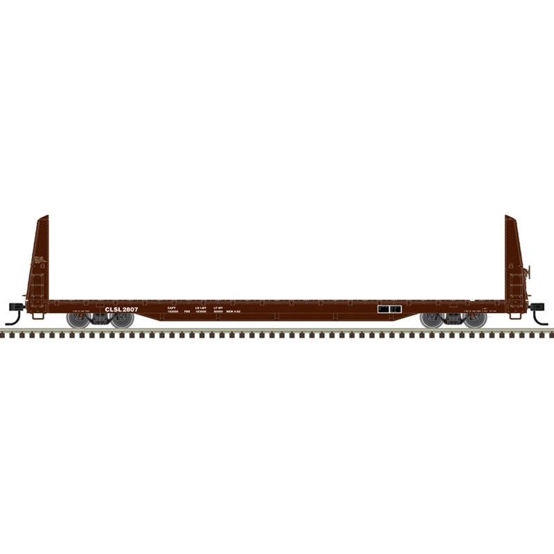 Atlas 20007950 HO Columbia & Silver Creek RR Trainman Bulkhead Flatcar #2802