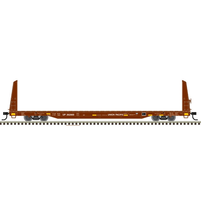 Atlas 20007959 HO Union Pacific Trainman Bulkhead Flatcar #262069