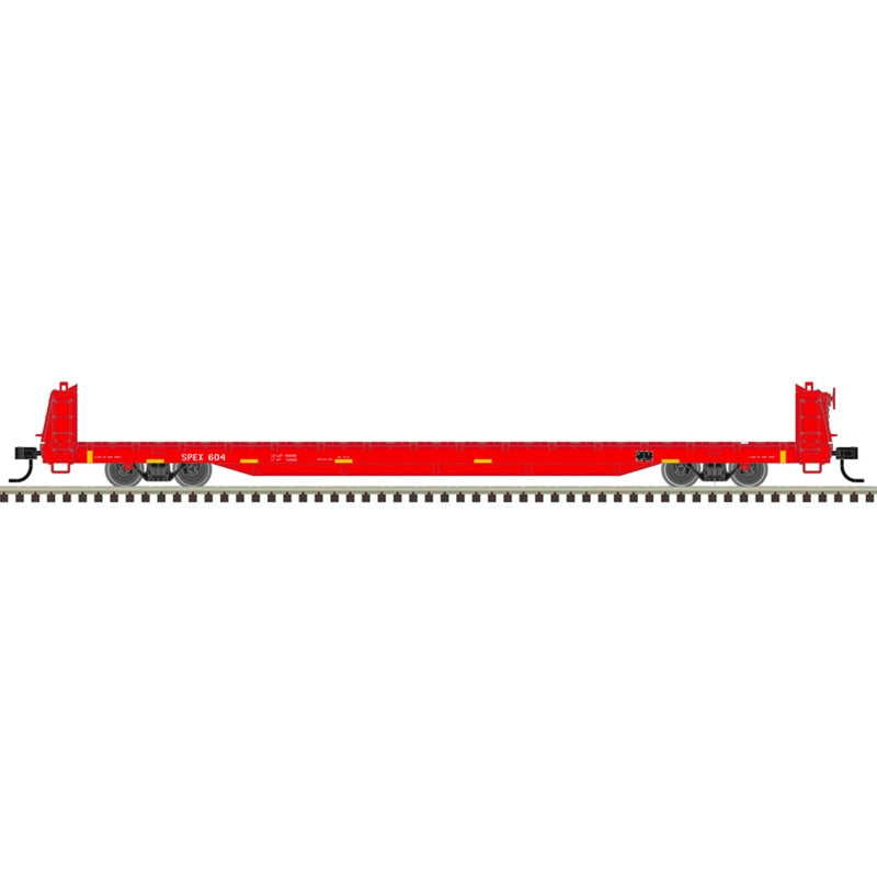Atlas 20007965 HO SPEX Trainman Short Bulkhead Flatcar #600