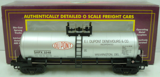 MTH 20-96057 O Gauge DuPont Tank Car #3248 LN/Box