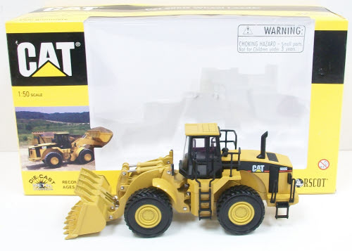 Norscot 55027 1:50 Diecast Caterpillar 980G Wheel Loader Construction Equipment NIB