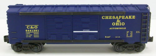 K-Line K644-1251 Chesapeake and Ohio Classic Double Door Boxcar LN/Box