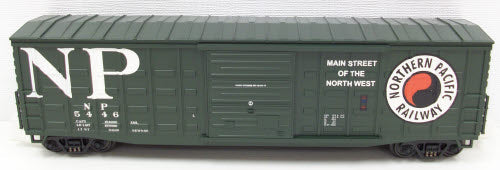 MTH 20-93339 O Northern Pacific 50' Waffle Box Car #5446 LN/Box