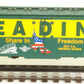 K-Line K-7615 O Gauge Reading Classic Boxcar #7615 LN/Box