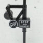 MTH 30-1093 O Black Base W/White Lettering Operating Banjo Signal #140 Diecast