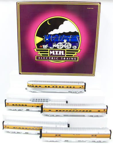 MTH 20-6595 O Denver & Rio Grande 70' Streamlined Passenger Car Set (Set of 5) LN/Box