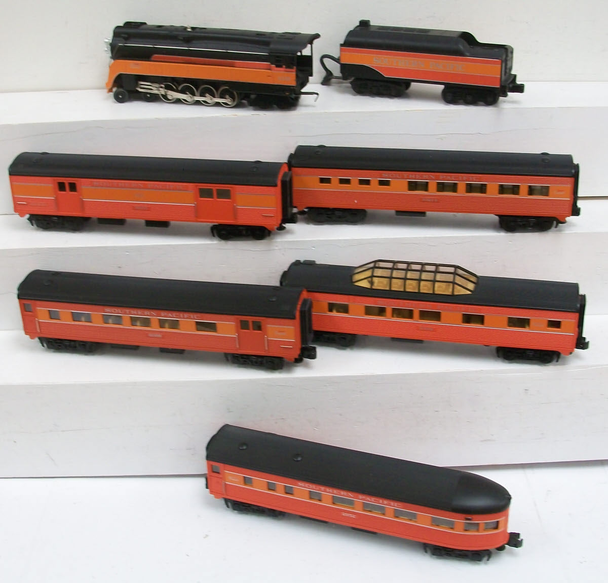MTH 30-1526-1 O SP 4-8-4 Imperial GS-4 Northern Steam Passenger Set PS2 LN/Box