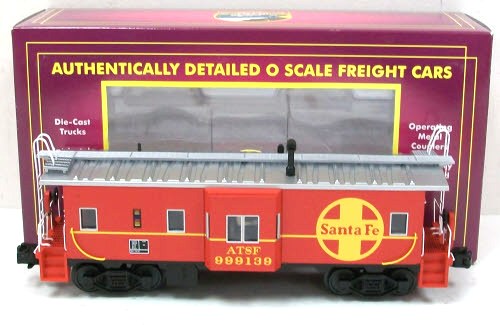 MTH 20-91097 O-Gauge Santa Fe Bay Window Caboose #999139 LN/Box