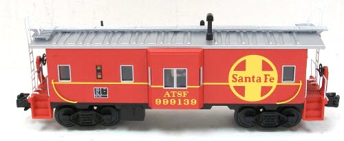 MTH 20-91097 O-Gauge Santa Fe Bay Window Caboose #999139 LN/Box