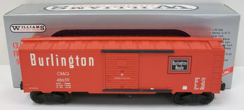 Williams WAL44 Burlington Route Boxcar MT/Box