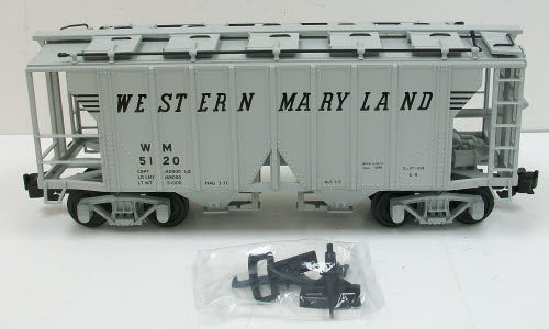 Aristo-Craft 41298 G Western Maryland 2-Bay Hopper Car #5150 LN/Box