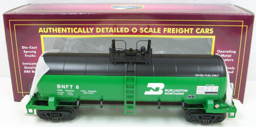 MTH 20-96162 O Burlington Northern Single Dome Tank Car #6 LN/Box