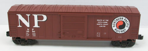 MTH 30-74391 O Gauge Northern Pacific 50' Modern Box Car #3886