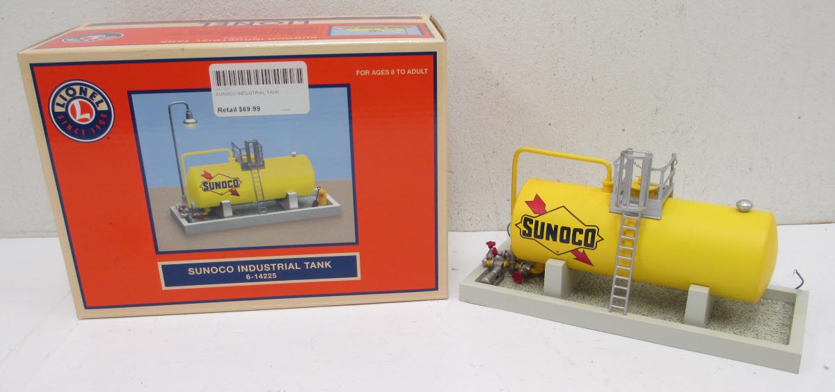 Lionel 6-14225 O Gauge Sunoco Industrial Tank LN/Box