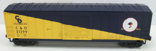 MTH 20-93063 O Gauge Chesapeake & Ohio Boxcar #21299 NIB