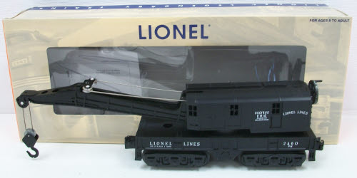 Lionel 6-29821 PWC #2460 Lionel Lines Crane Car LN/Box