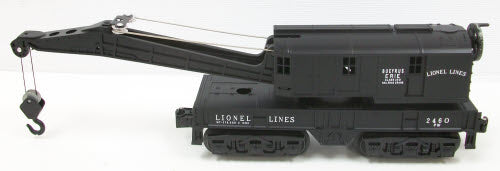 Lionel 6-29821 PWC #2460 Lionel Lines Crane Car LN/Box
