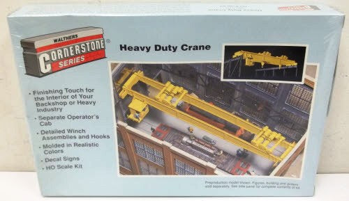 Walthers 933-3150 HO Scale Cornestone Heavy Duty Crane Plastic Kit