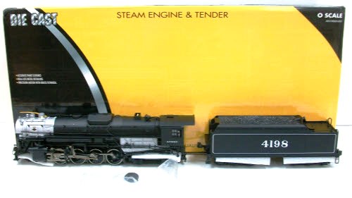 K-Line K3630-4198W ATSF Berkshire Steam Locomotive & Tender #4189 LN/Box