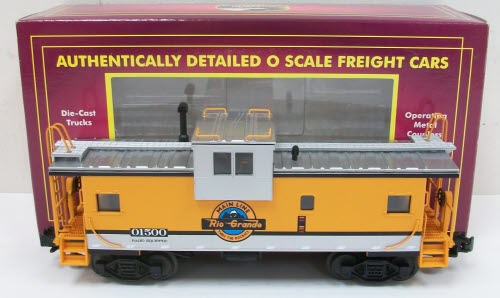 MTH 20-91024 O Gauge Denver & Rio Grande Western Extended Vision Caboose #01500 LN/Box