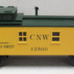 MTH 30-7707 O Gauge Chicago Northwestern Semi-Scale Caboose #12560 LN/Box