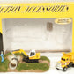 K-Line K42416 O And 027 Backhoe Digs Out Hole Between Pipes Construction Scene NIB