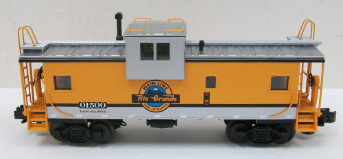 MTH 20-91024 O Gauge Denver & Rio Grande Western Extended Vision Caboose #01500 LN/Box