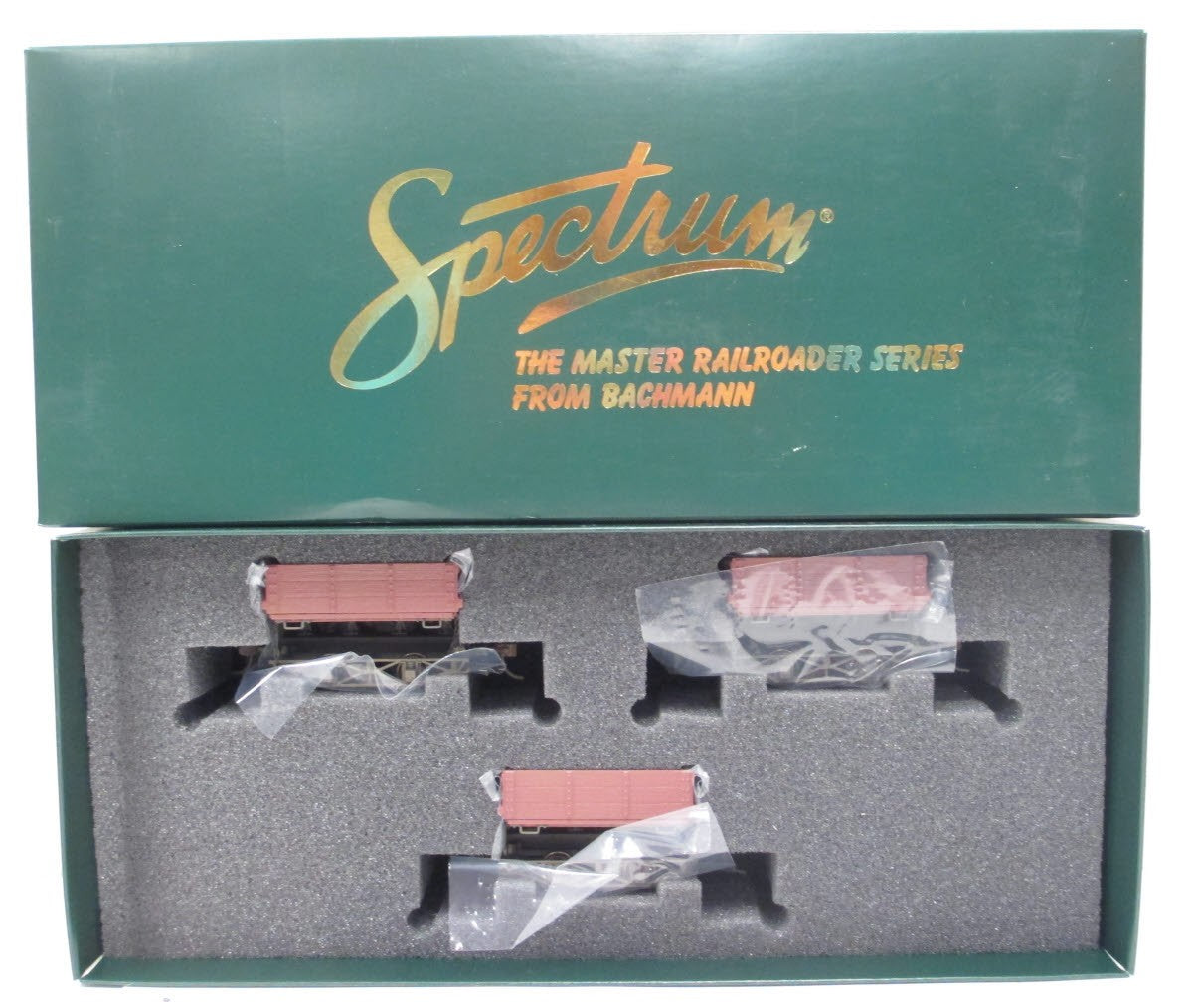 Bachmann 29801 On30 Logging and Mining Wood Side Dump Cars (Set of 3) MT/Box