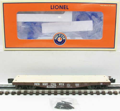 Lionel 6-27515 O Gauge Pennsylvania 40 inch Flatcar #473567 LN/Box