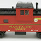 MTH 20-91051 O Gauge Santa Fe Extended Vision Illuminated Caboose #999717 EX/Box