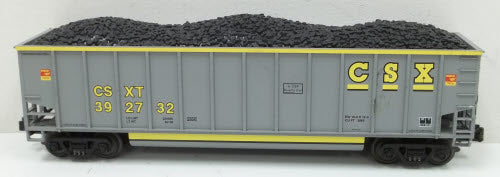 MTH 20-97419 O CSX Coalporter Hopper w/Coal Load #392732 LN/Box