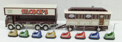 Corgi 24801 1:43 Leyland Dodgem Truck & Caravan Set MT/Box