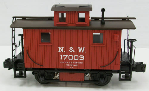 MTH 30-77026 O Gauge Norfolk & Western Bobber Caboose LN/Box
