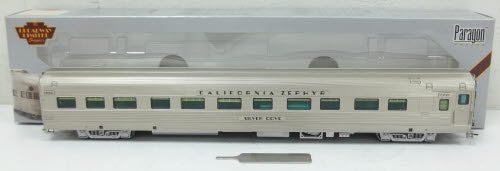 Broadway Limited 511 HO CB&Q Paragon Series "Silver Dove" 6-Bedroom Sleeper #450