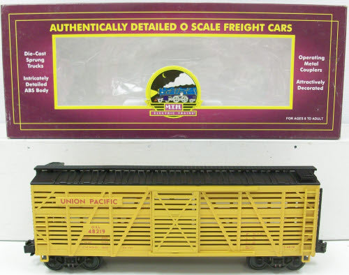 MTH 20-94516 O Gauge Union Pacific Steel Sided Stock Car #48219 LN/Box