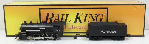 MTH 30-1153-1 O Gauge DRG 4-6-0 Steam Locomotive & Tender w/PS1 #784 NIB