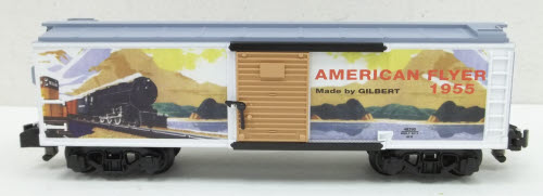 American Flyer 6-48390 S Scale 1955 Catalog Art Boxcar LN/Box
