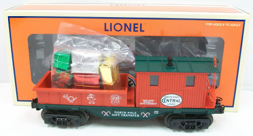 Lionel 6-36529 O Gauge North Pole Central Work Caboose w/Presents LN/Box