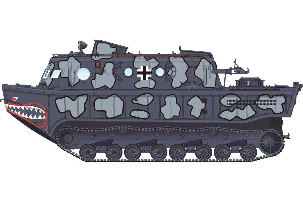 Hobby Boss s 82919 1:72 German LWS Medium Production Military Tank Model Kit