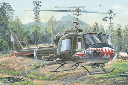 Hobby Boss s 81807 1:18 Bell UH-1B/C Huey Military Aircraft Helicopter Kit