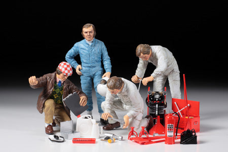 Tamiya 12506 1:12 Motorsports Team Figures (Set of 4)