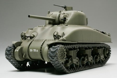 Tamiya 32523 1:48 US M4A1 Sherman Military Tank Model Kit