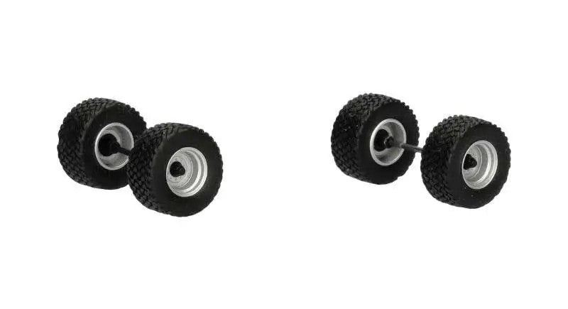 Herpa 54959 HO Krampe Bigbody 650 Trailer Heavy Duty Trailer Wheelsets