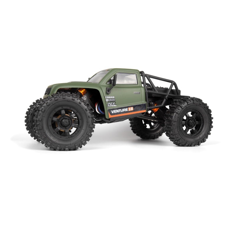 HPI Racing 160809 1:18 Green Venture18 CC Flux 4WD Brushless Rock Crawler RTR