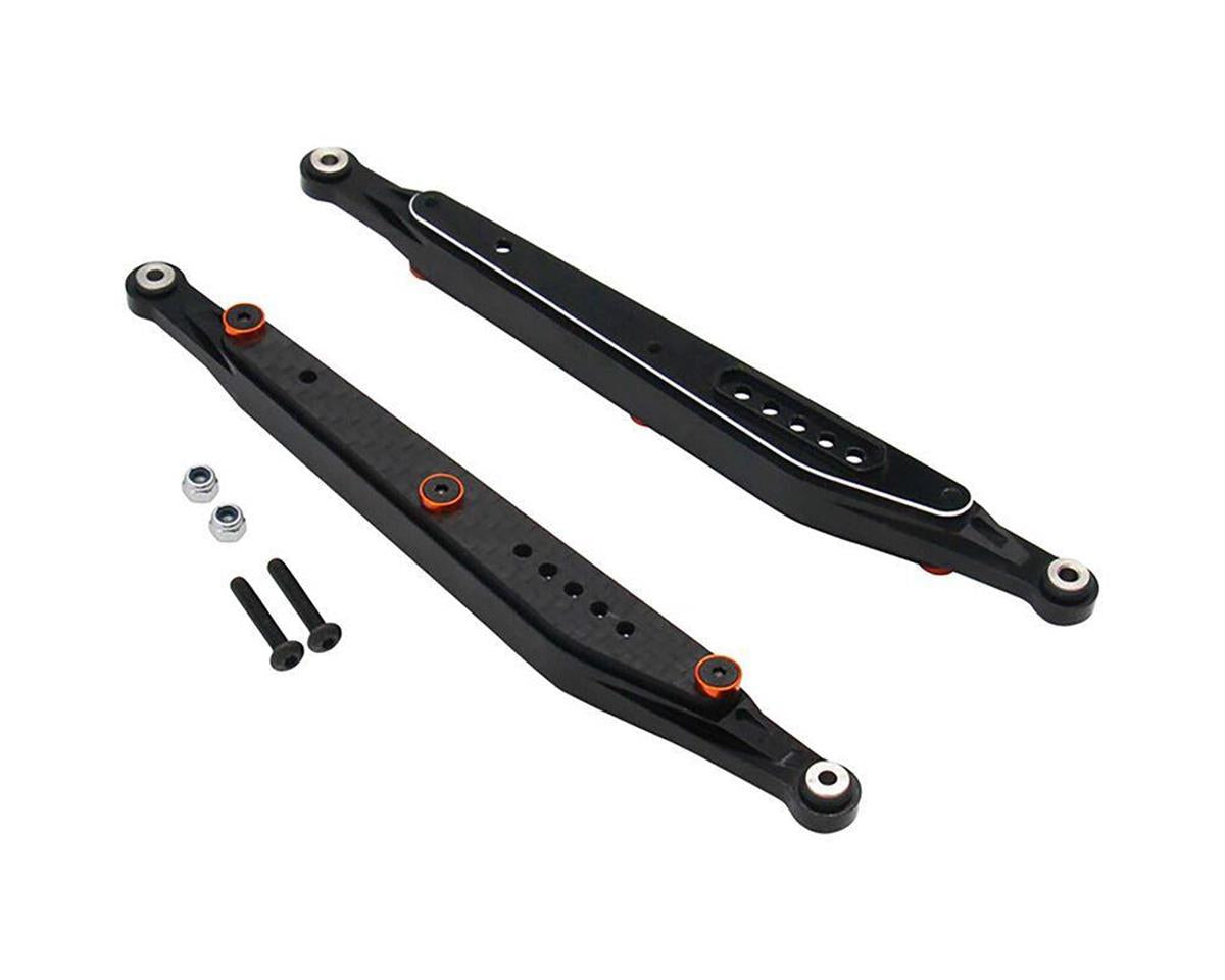 Hot Racing RBA56L01 1:10 Axial RYFT Aluminum and Carbon Fiber Link Set