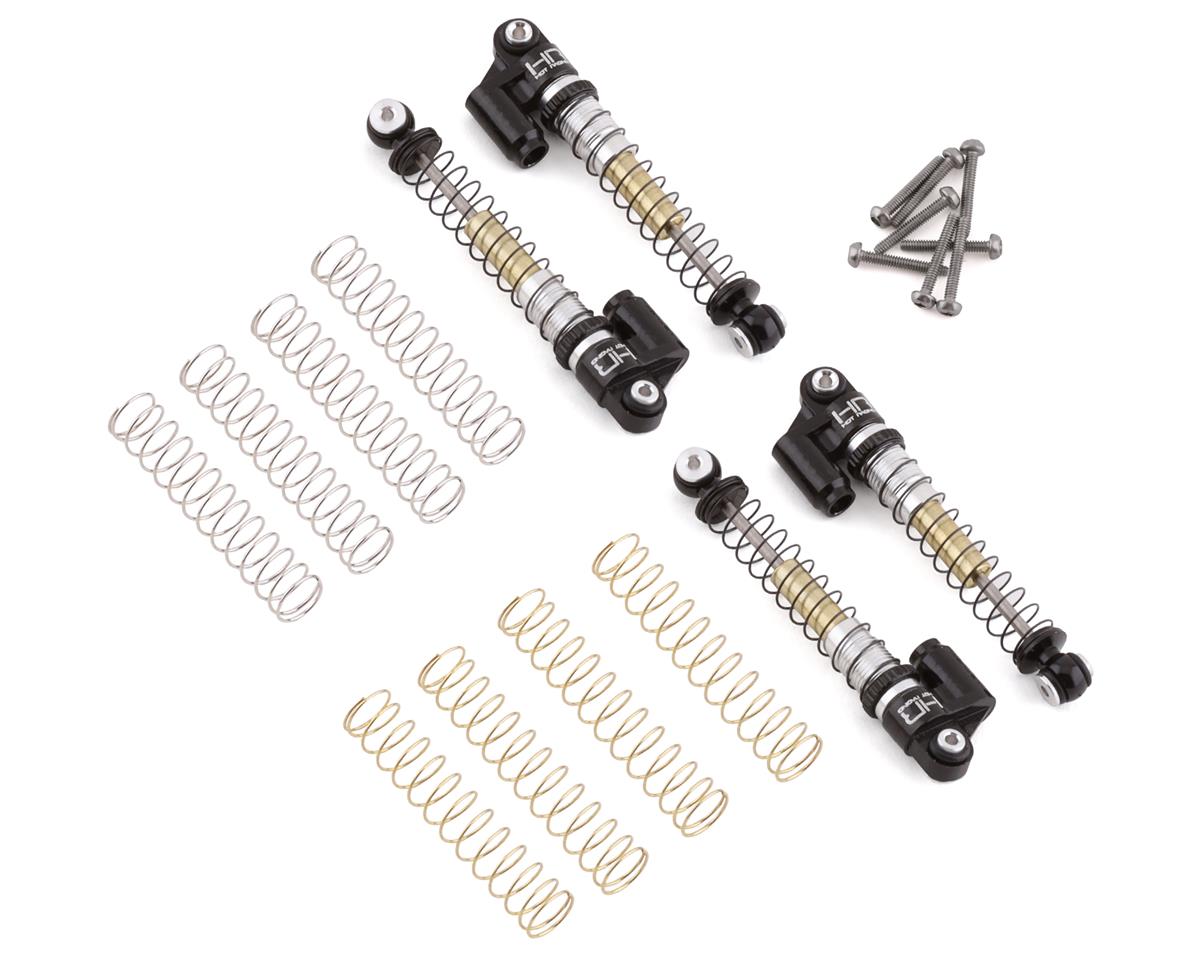 Hot Racing SXTF485TR04 Axial SCX24 Aluminum Threaded Telescopic Shock