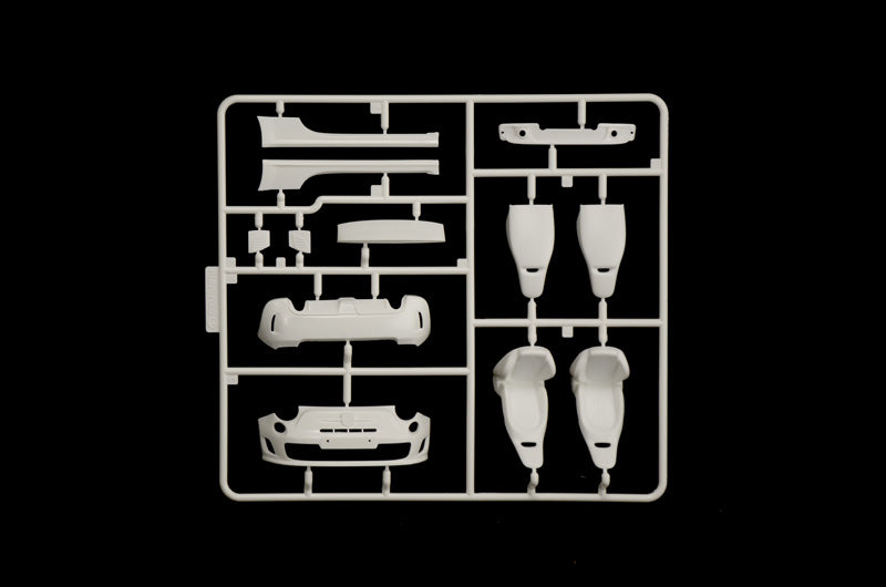 Italeri 3674 1:24 500 Abarth 2008 Car Plastic Model Kit