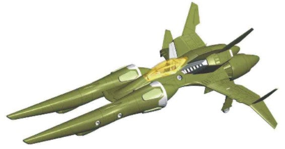 Hasegawa 64792 1:72 Crusher Joe TR5 Harpy Nero Machine Sci-Fi Aircraft Model Kit