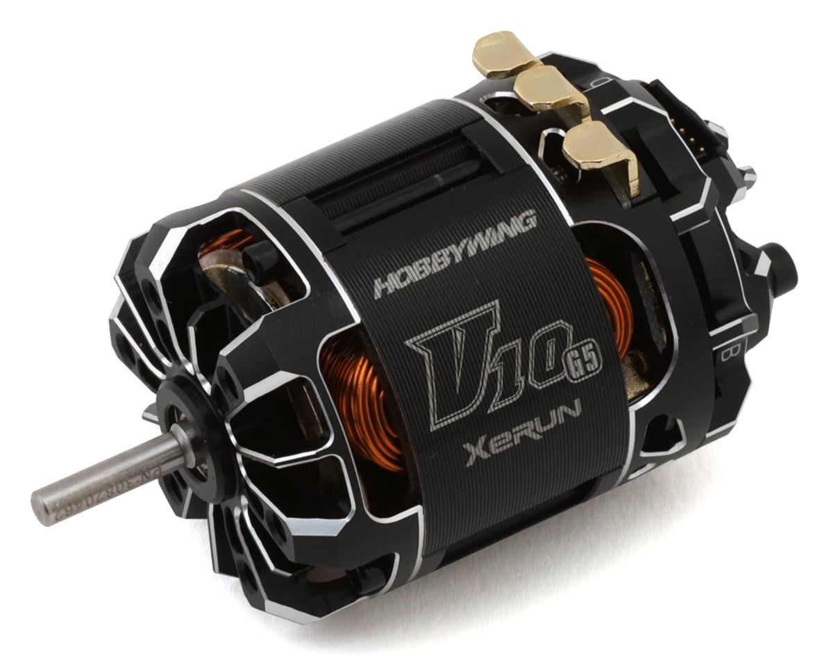 HobbyWing 30401764 17.5T Torque Xerun V10 G5 Competition Stock Brushless Motor